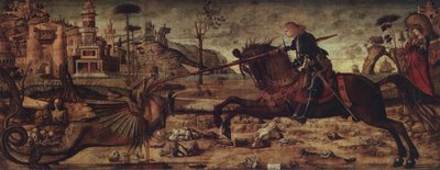 Saint George Fighting the Dragon by Vittore Carpaccio